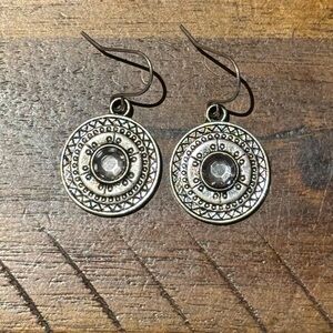 Antique Silver Dangle Earrings